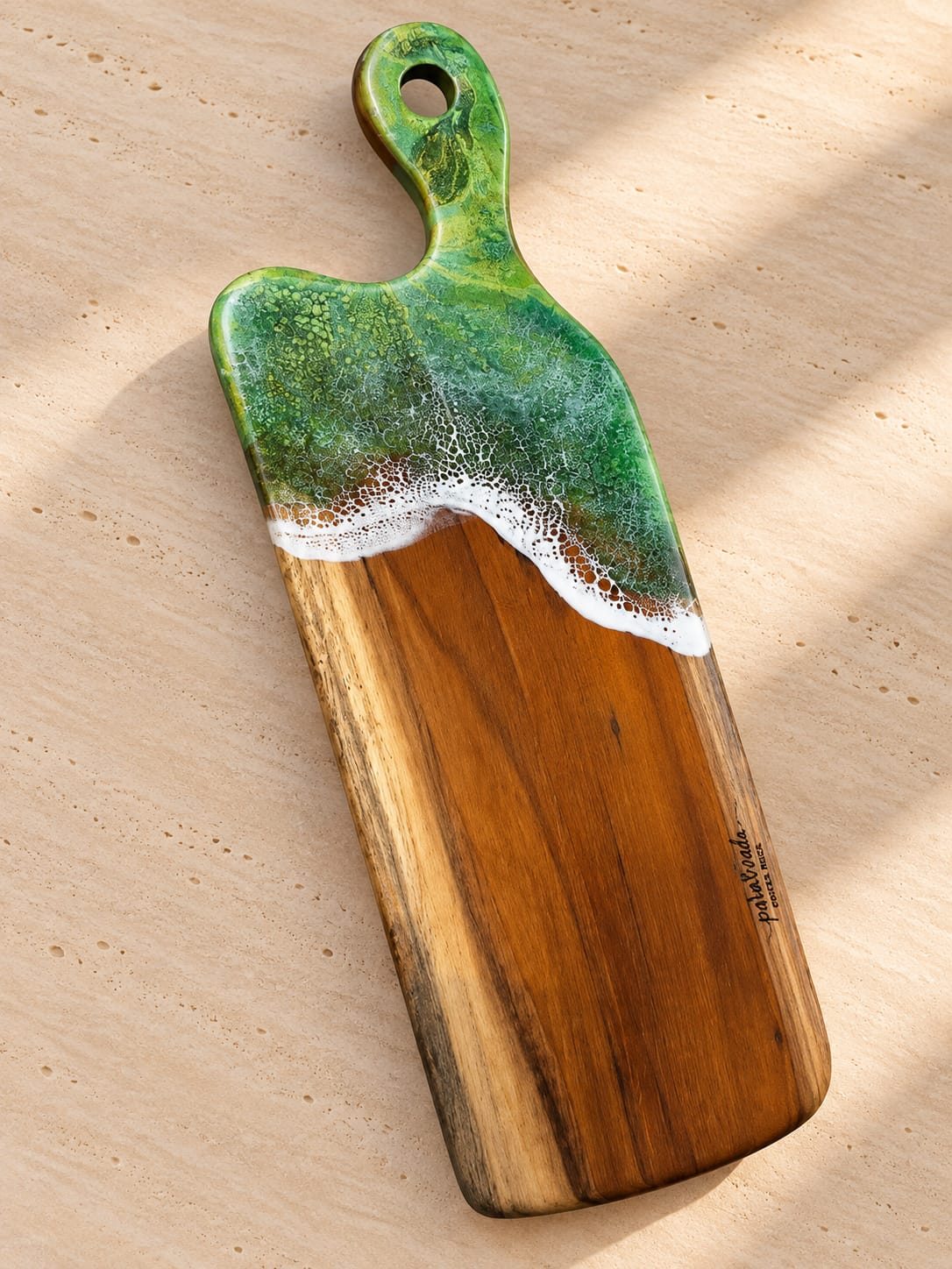 Tabla orgánica de teca 