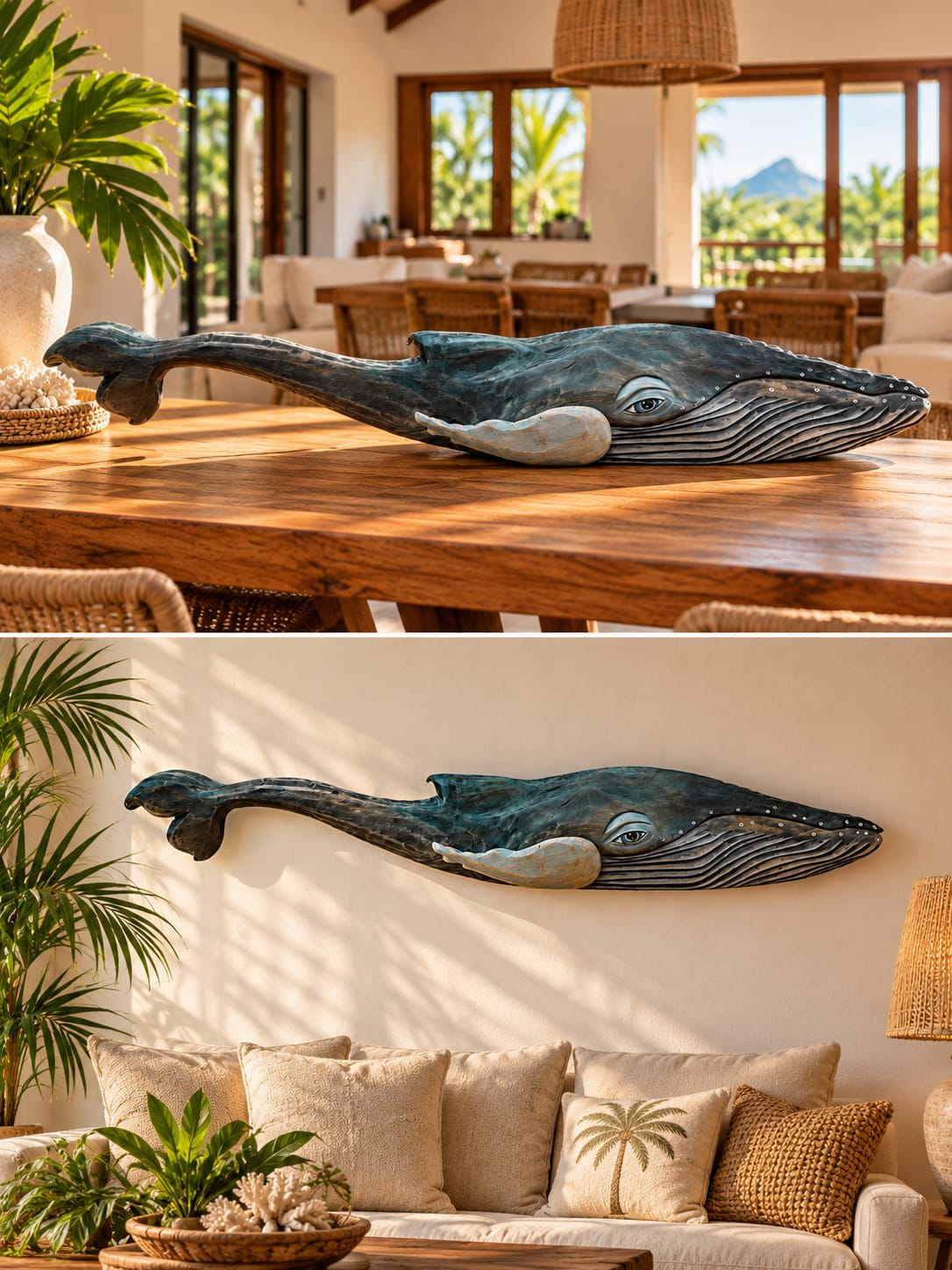 Ballena jorobada larga 